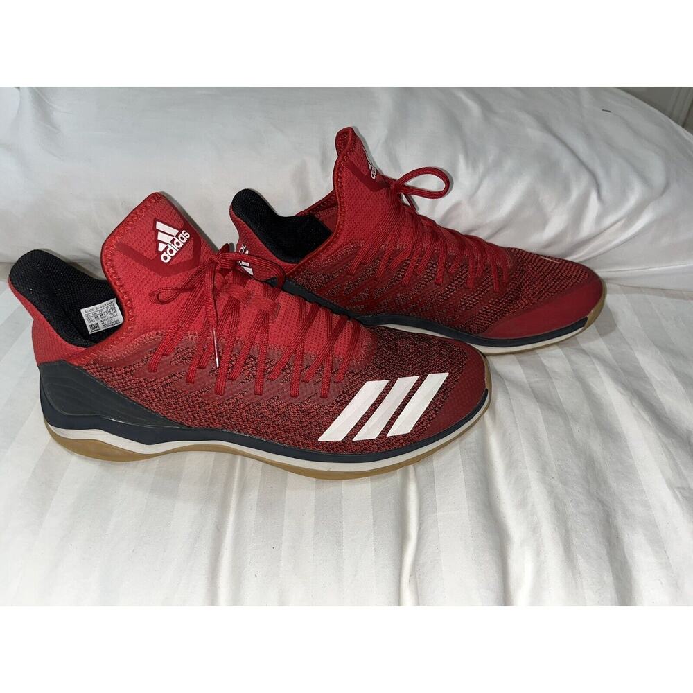 Adidas Performance Men's red Baseball Icon 4 Trainer size 13 CG5272